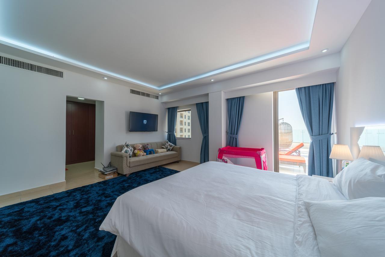 Dubai Jbr Amaz Penthouse Front Sea 5 Plus 1 Bdr Private Climatized Pool Экстерьер фото